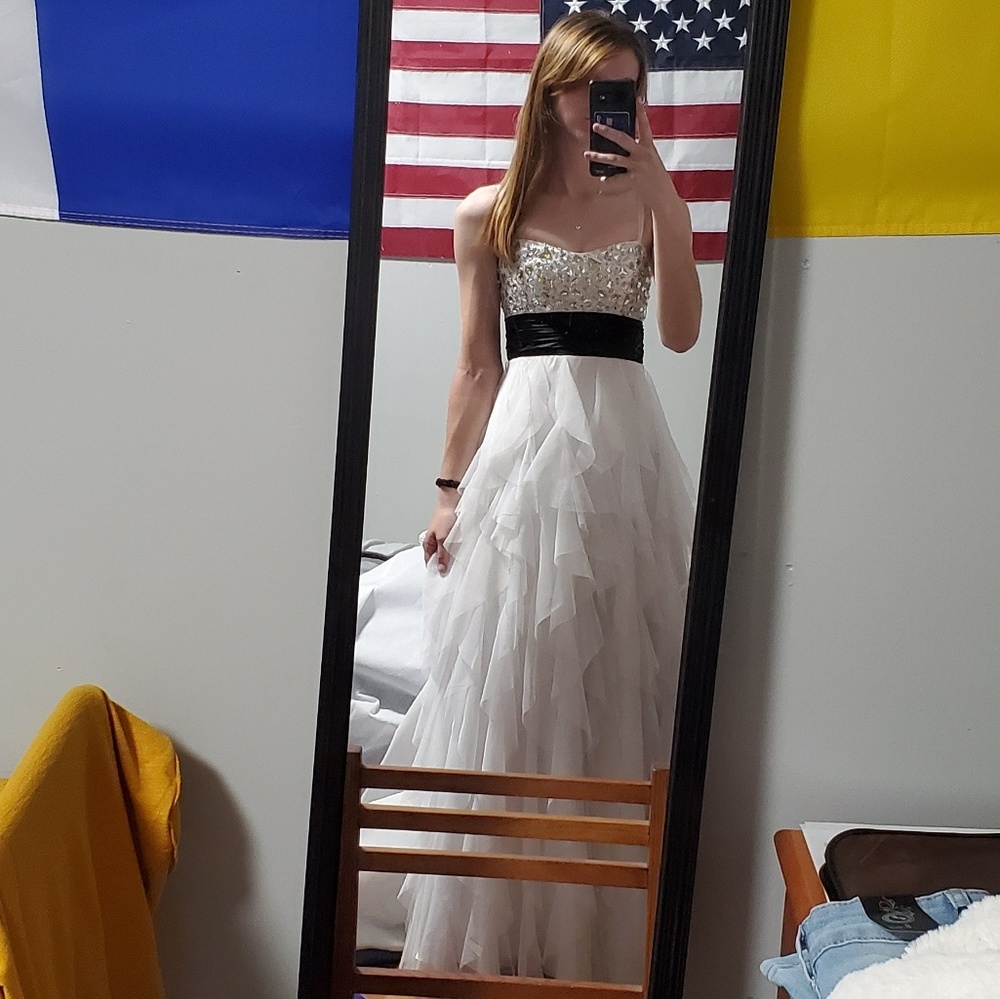 White Prom Dress